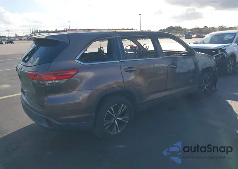 2019 Toyota Highlander Le from USA, damaged, VIN 5TDZARFH4KS050079